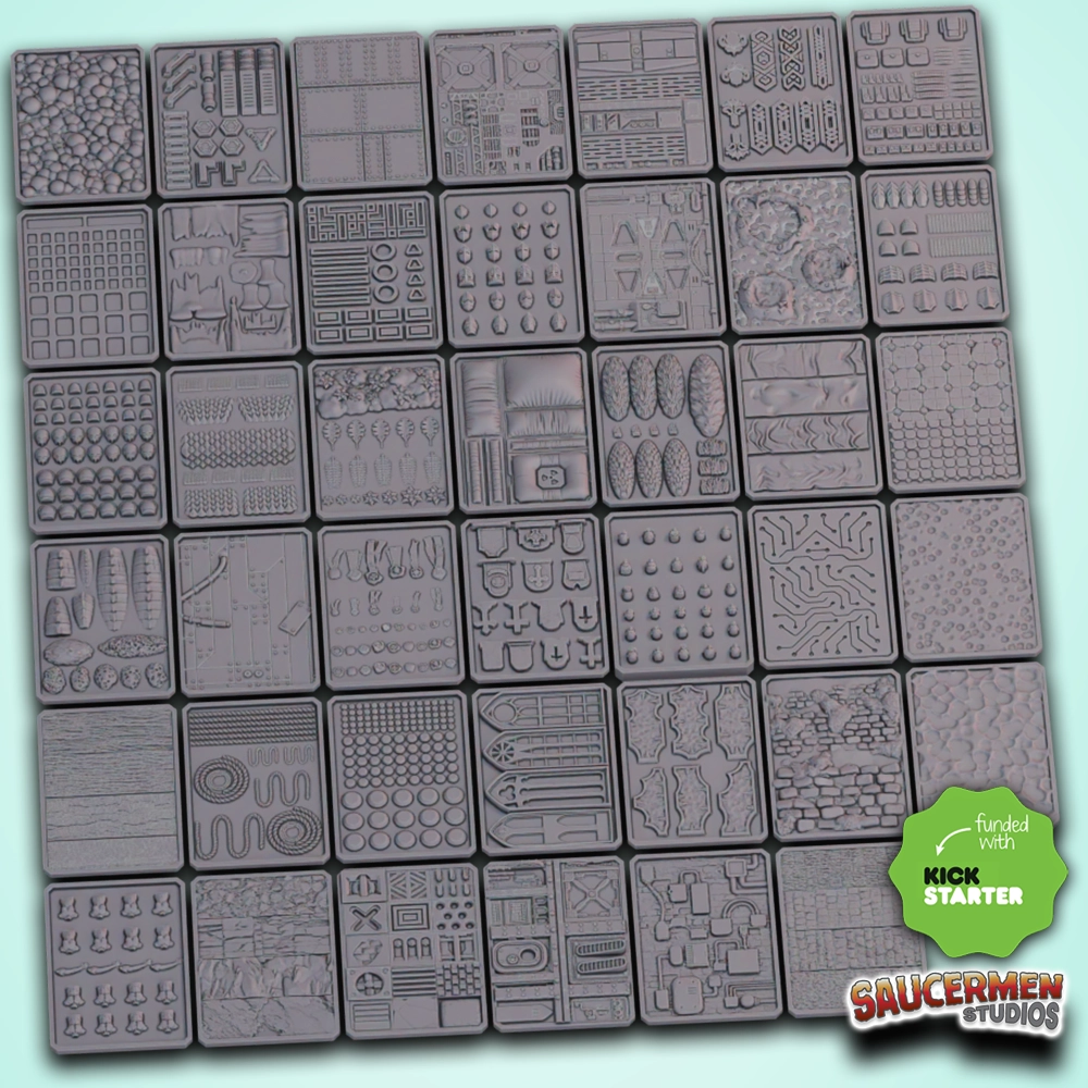 Texture & Practice Palettes: Vol. 2 - COMPLETE STL BUNDLE 70 Vol 2 Bundle Product Images