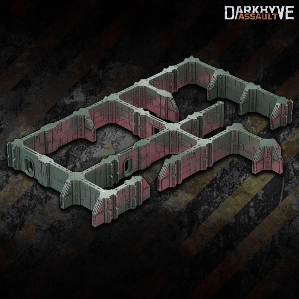 DarkHyve Assault - Blast Plating Theme STL 120 Blast Plating