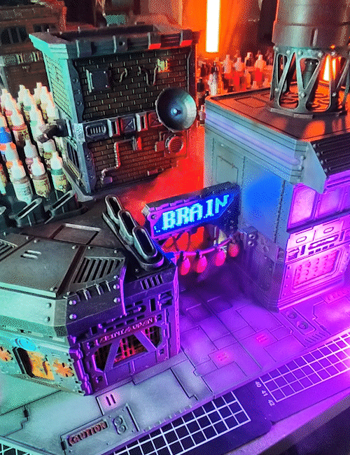 Home 196 OpenLock LED Sign GIF