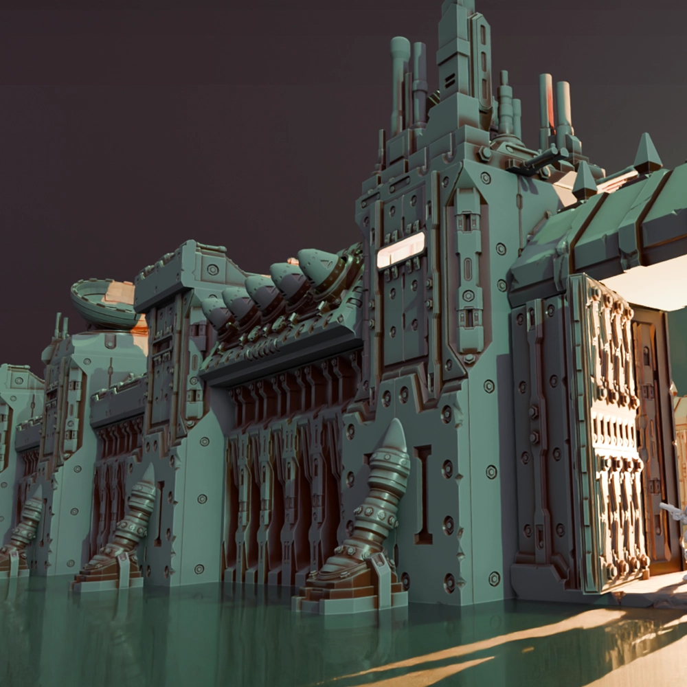 Home 179 Murus Eternum scifi Siege Walls